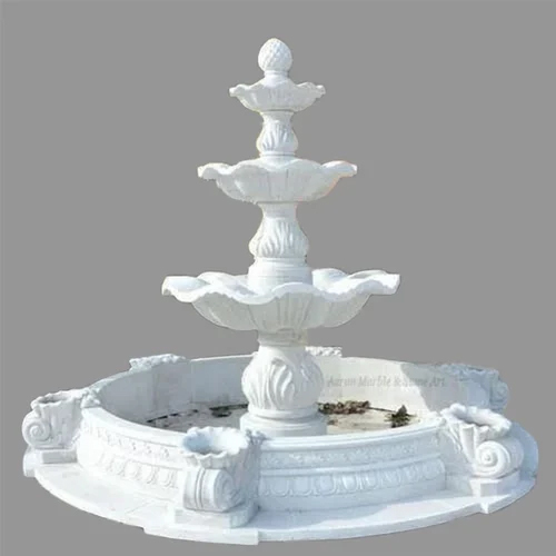 Makrana Marble Fountain