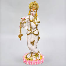 Religious Krishna Marble Statue